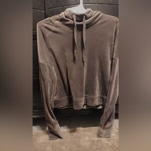 brown hoodie